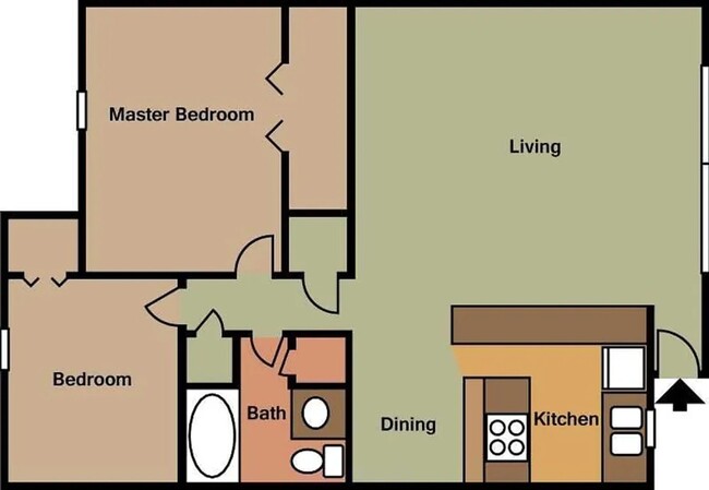 Floorplan - Southbrooke Apartments