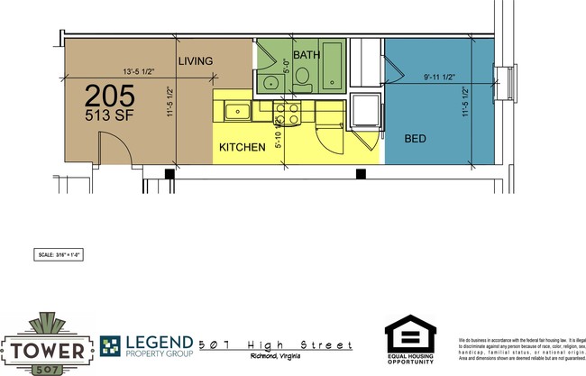 Floorplan - Tower 507