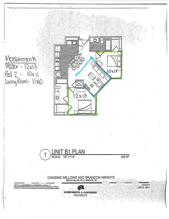 B1 - Chasing Willows Apartments