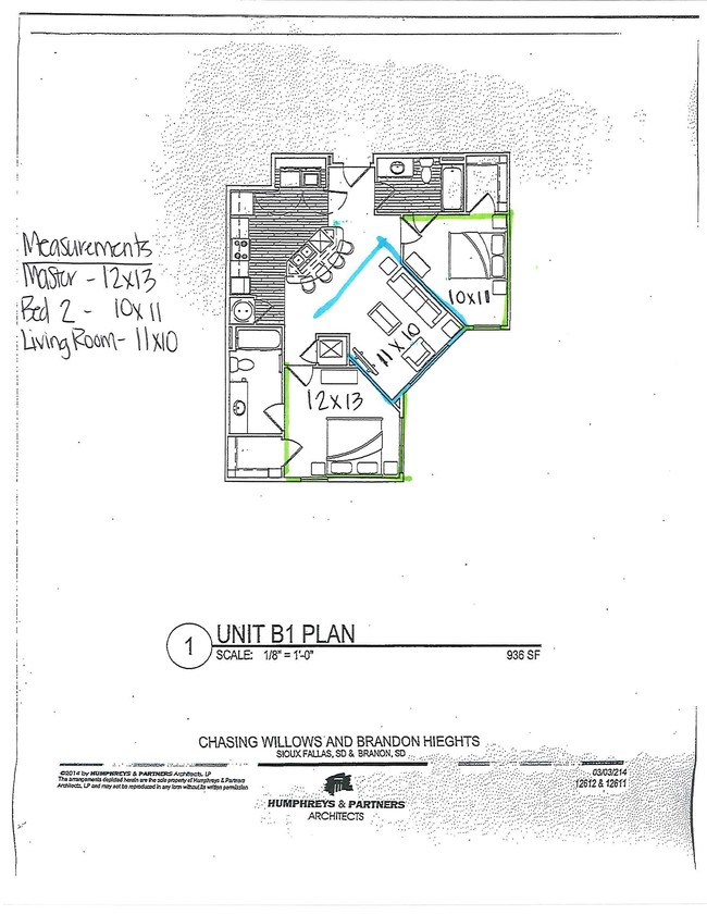 B1 - Chasing Willows Apartments