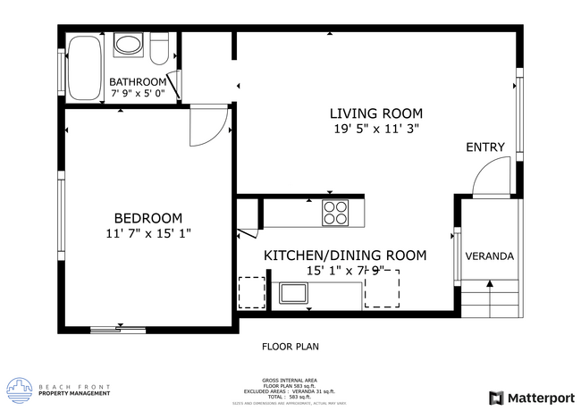 Floorplan - 839-845 Glenway Dr.