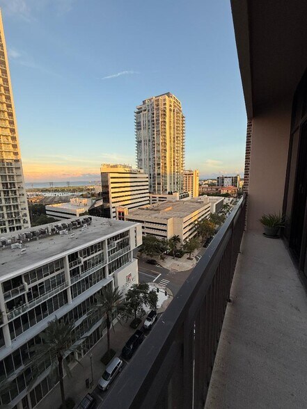 Balcony view facing south east - 175 2nd St S