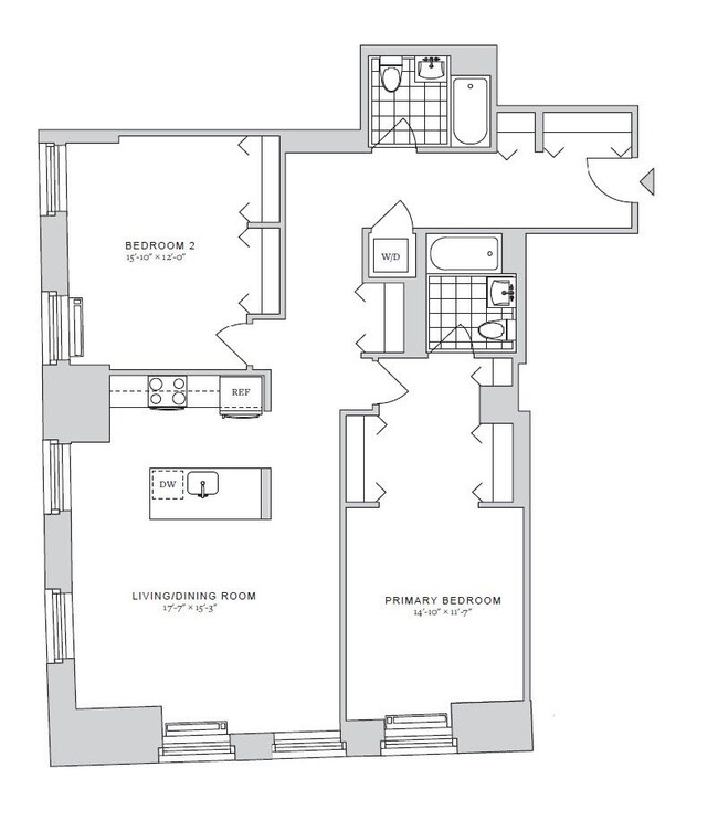 Floorplan - 70 Pine Apartments