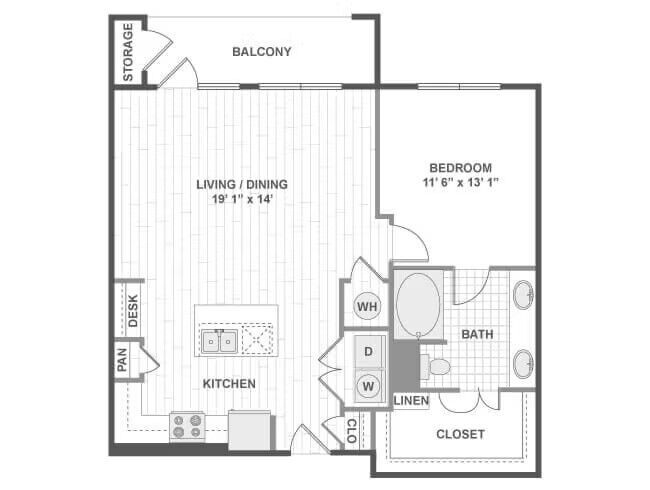 Floorplan - ALMA on Maple