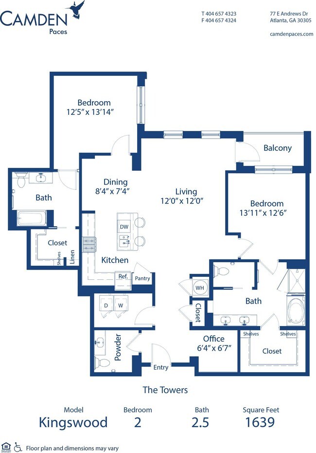 Floorplan - Camden Paces