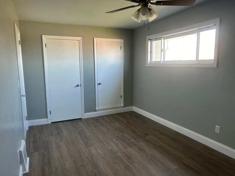 Master bedroom with two spacious closets. - 203 Reibold Rd