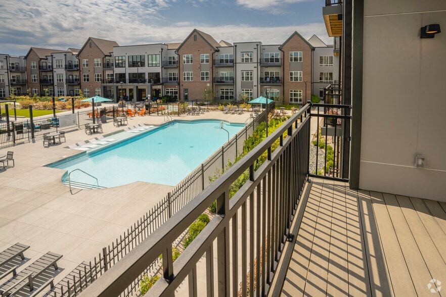 2BR, 2BA - 1,352SF - The Horizon - Balcony - Promenade Trails - A 55 and Better Community