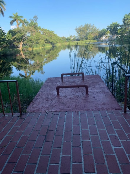Patio in backyard - 13540 NW 17th Ave