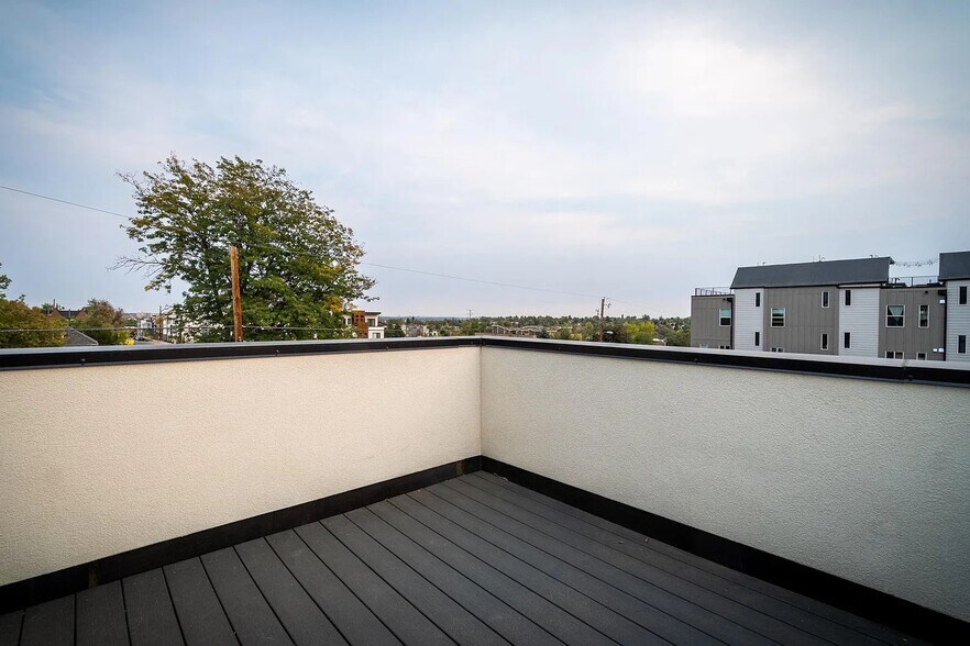 Front Balcony on Third Floor - 4265 W 13th Ave