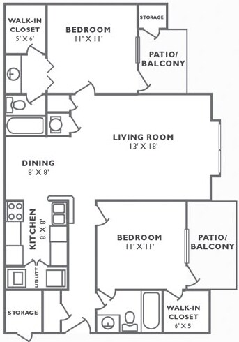 THE POPLAR - Gentry Square Apartments