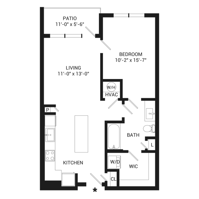Floorplan - Vue at The Quarter
