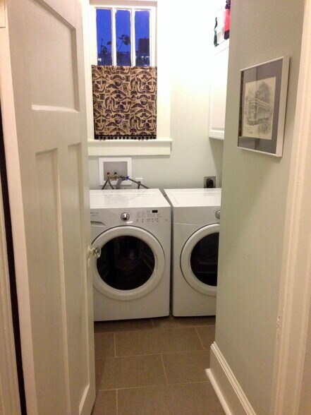 In unit laundry room - 1217 Foucher St