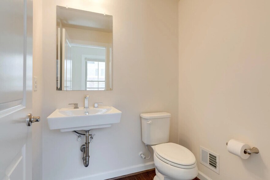 powder room - 7200 Holywell Lane