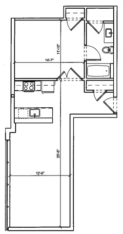 Floorplan - 2040 Market