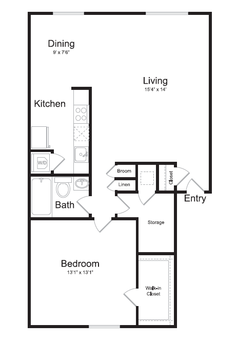 Floorplan - One80 Watkins Mill