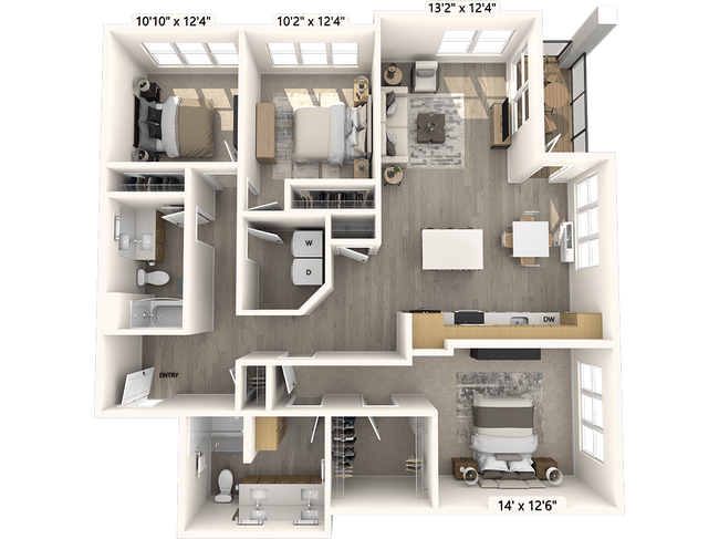 Floorplan - Avalon Redmond Campus