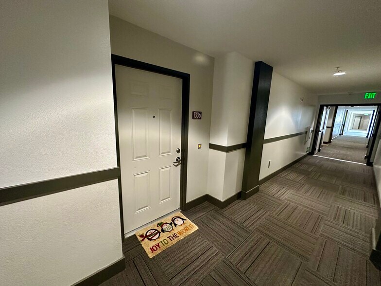 Hallway to unit - 1336 Scholarship