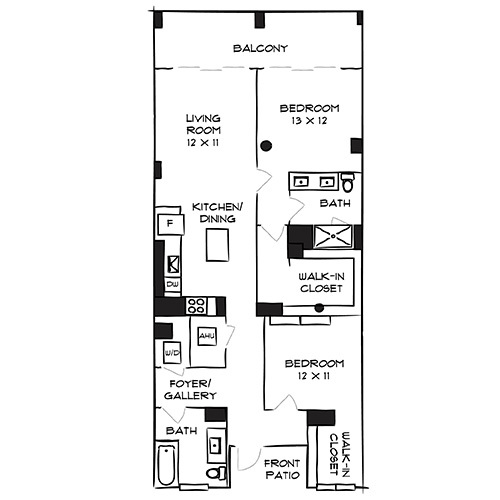 Floorplan - Flamingo Point