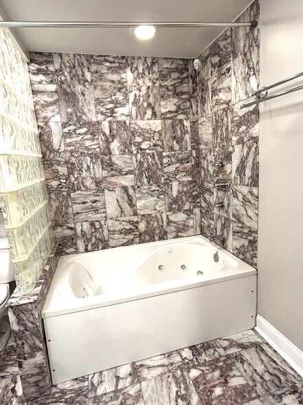 Master Bathroom Jacuzzi Jet Bathtub & Shower - 707 College Ave