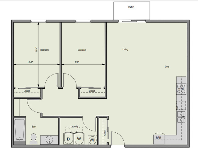 Floorplan - The Calypso at Samish Hill