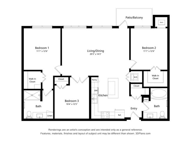 Floorplan - The Oasis at Twin Lakes