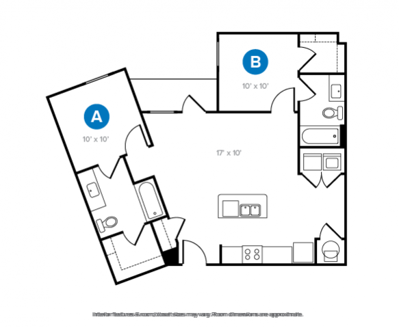 2 Bed, 2 Bath Vista - Yugo Atlanta Summerhill