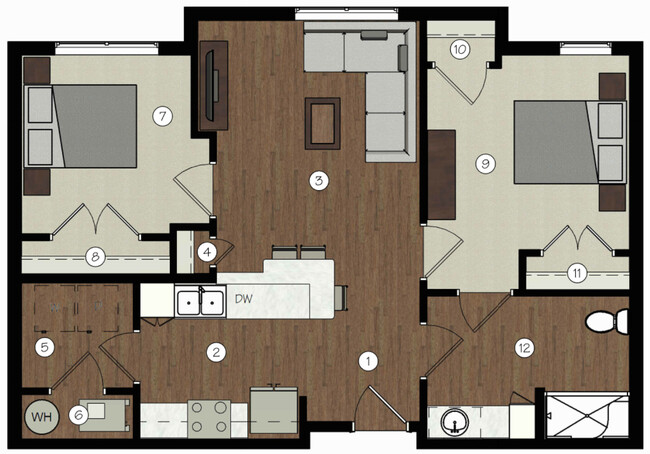 Floorplan - Canyon Place Senior Living