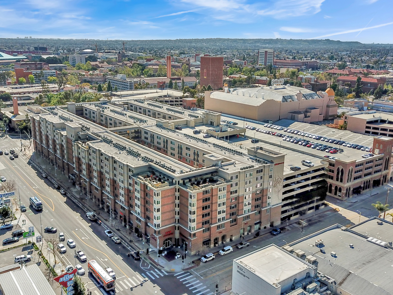 Aerial Exterior of Building - University Gateway