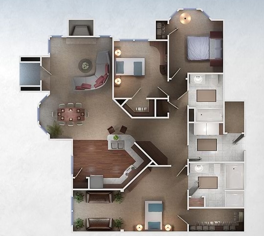 The Harwick - The Falls at Settlers Walk