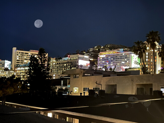 Night view from Bedroom window - 1255 N Harper Ave