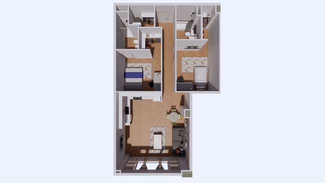 2 Bed, 2 Bath - Yugo Seattle Lothlorien