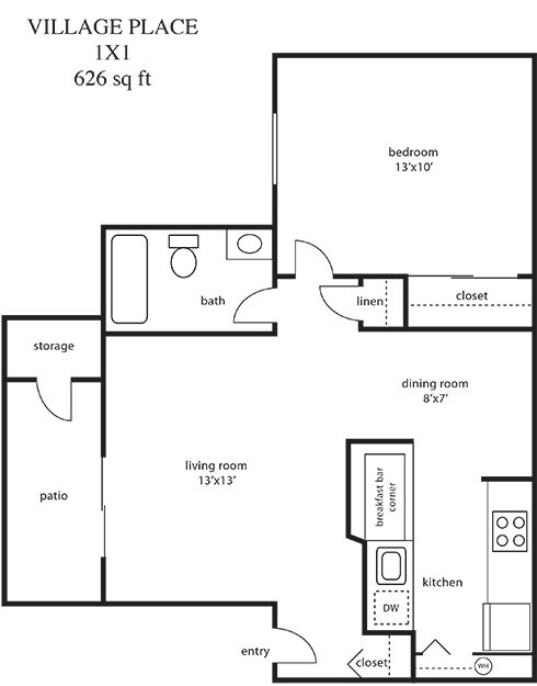 Floorplan - Village Place