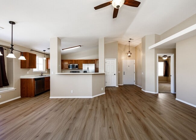 Building Photo - 3 Bed Top Floor Condo near Ft. Carson in Gated Community with detached Garage