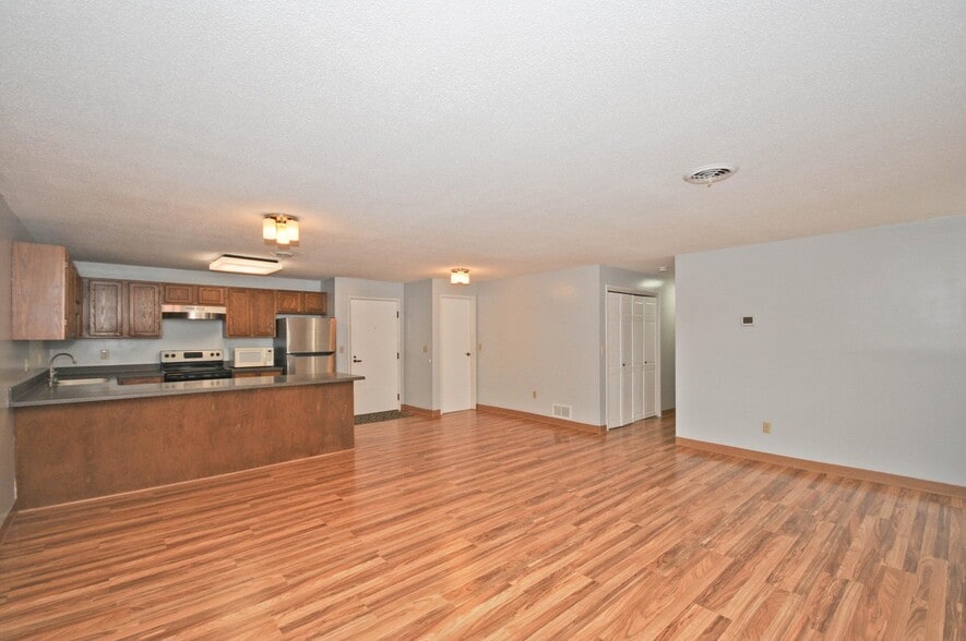 Main Room to Kitchen - 112 Franklin St