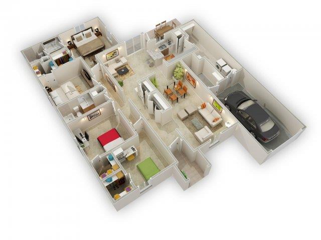 Floorplan - Raeford Fields