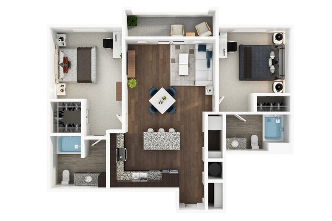 Floorplan - Town Center Lofts