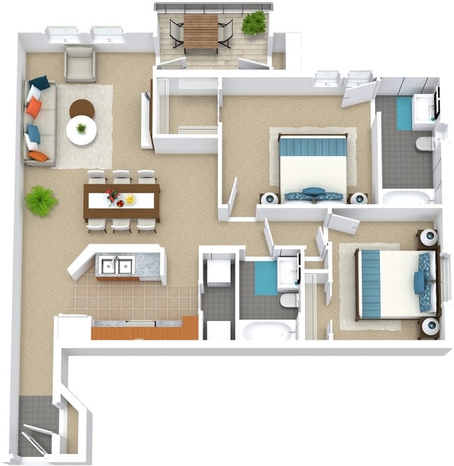 Floorplan - Mandarina