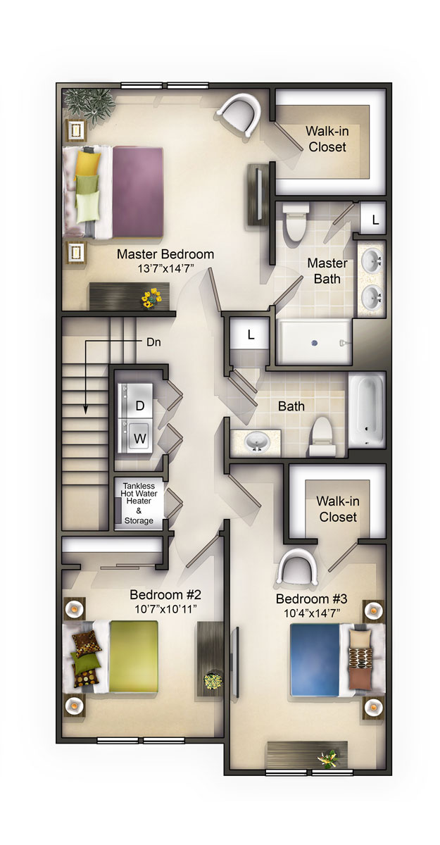 Floorplan - The Enclave at Winslow