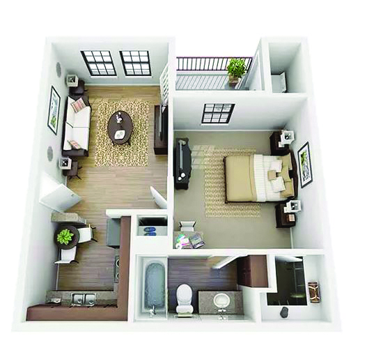 Floorplan - The Bradford