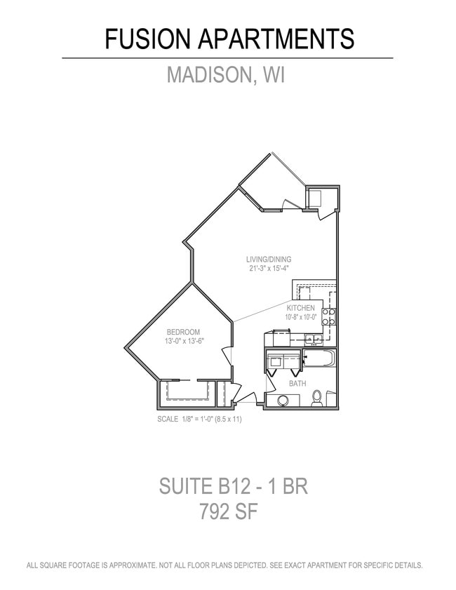 Floorplan - Fusion at 841