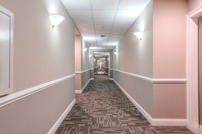 Montage Hallway View - Montage at Hamilton Apartments 55+ Community