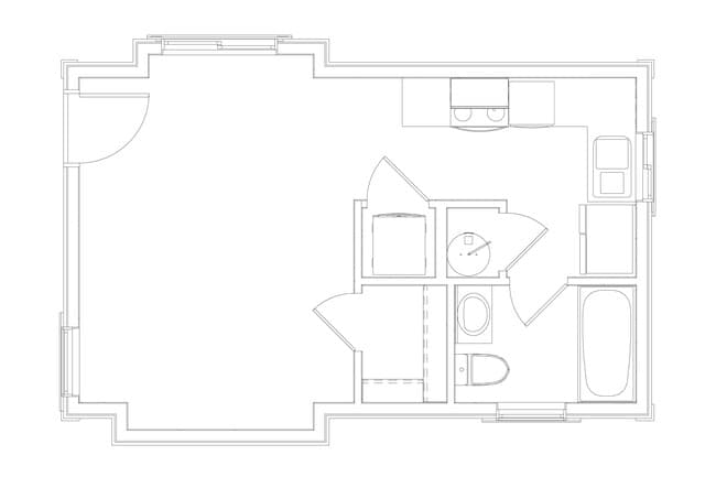 Floorplan - Cottages at Abbott Station