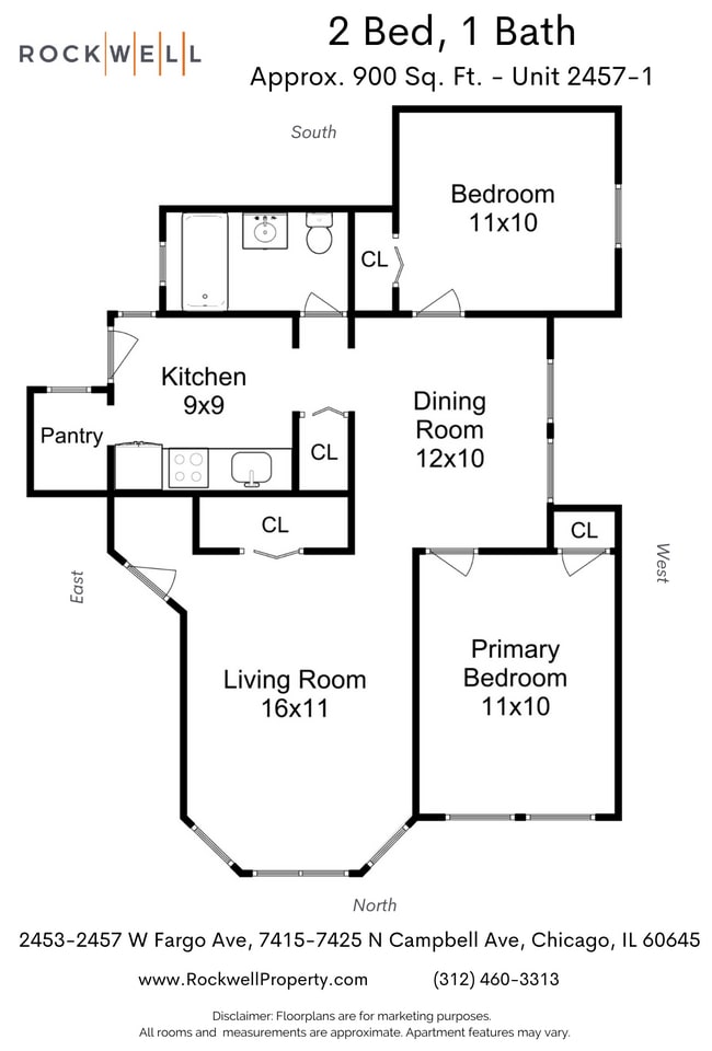 2457 W Fargo - 2 Bed - Fargo/Campbell
