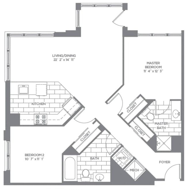 Floorplan - The Asher