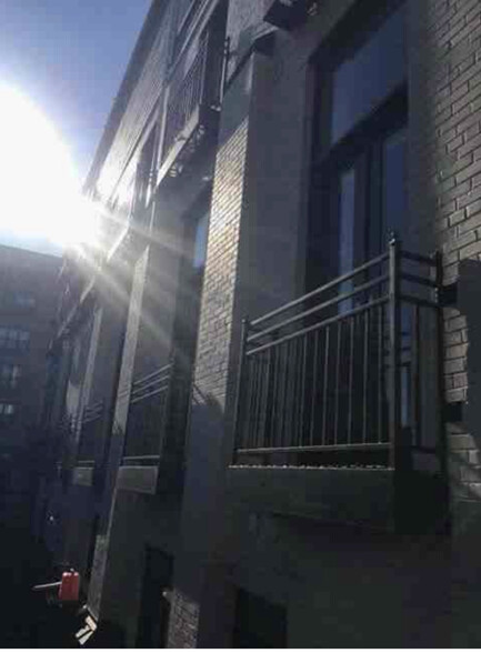 Outside view of Juliet balcony - 1211 G St SE
