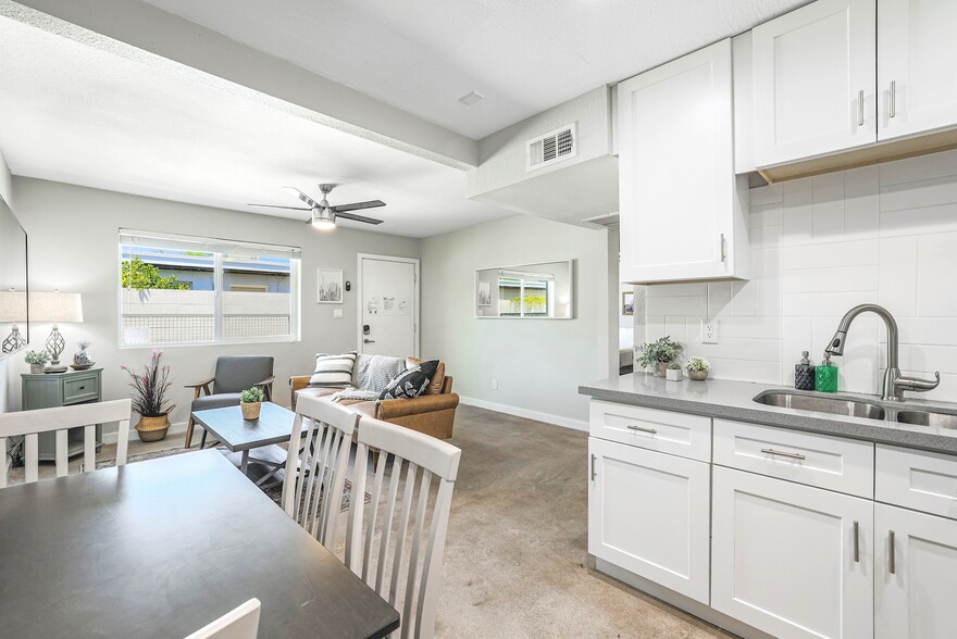 Kitchen - Living room - 2821 E Turney Ave