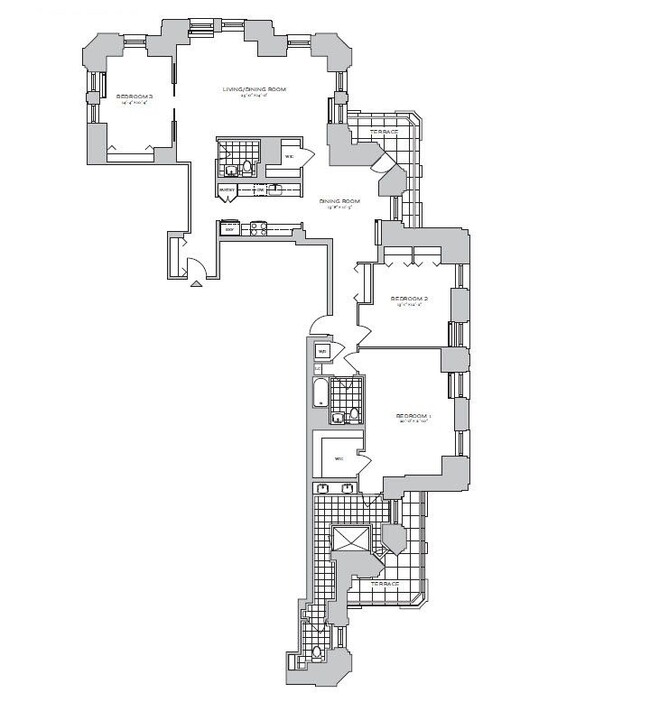 Floorplan - 70 Pine Apartments