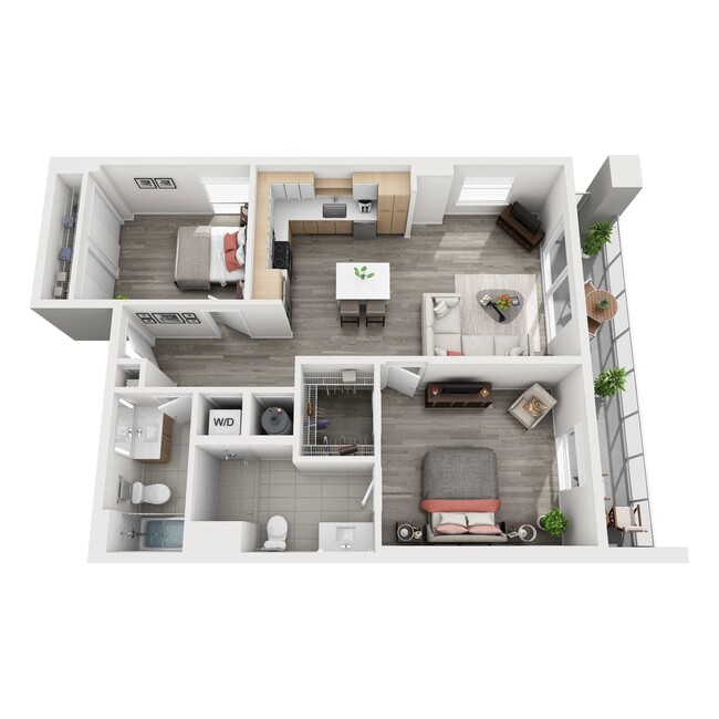 Motion at Dadeland B2 Floor Plan - Motion at Dadeland