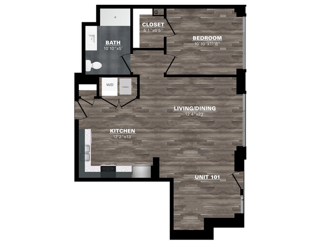 Floorplan - The Mondrian