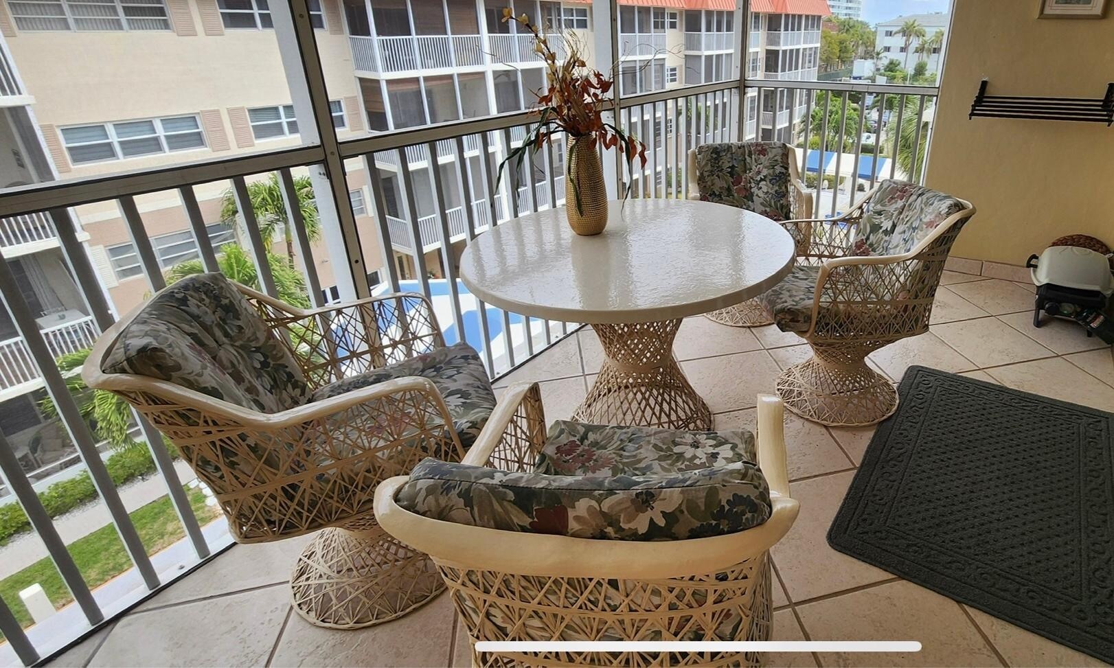 Private Balcony - 2097 S Ocean Dr